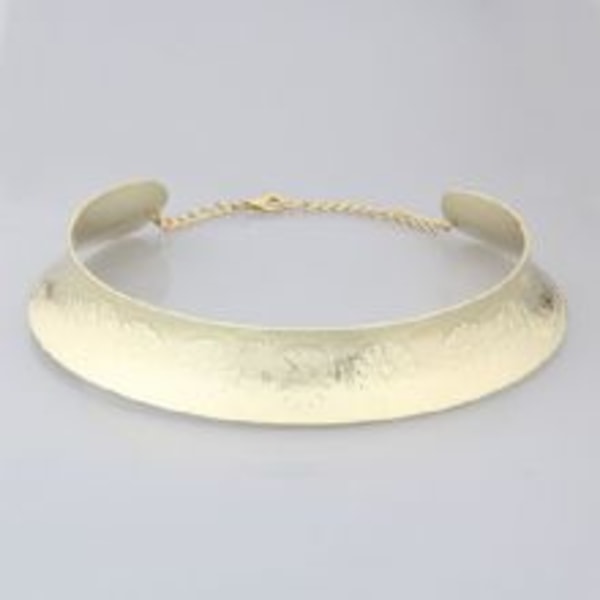 Mode halsband guld
