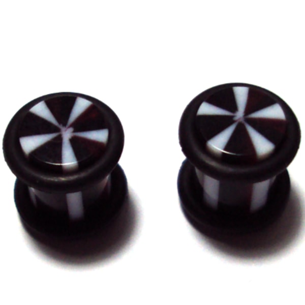 Plugg & Tunnel Öronpiercing 2 ST 8mm