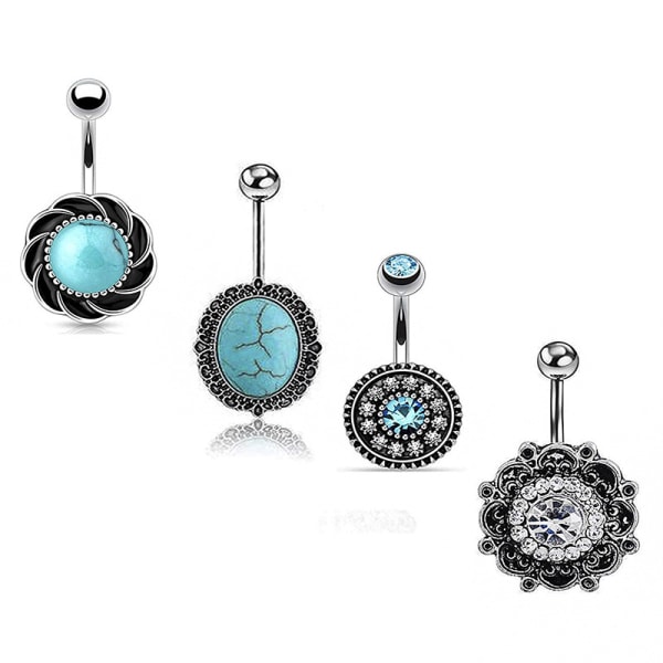 Navelpiercingar 11 st / set