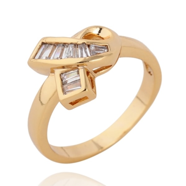 18K  Guldfyllda Guld Filled gulddoublé Ring 16