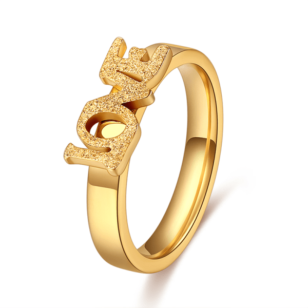 Ringe i rustfrit stål 18