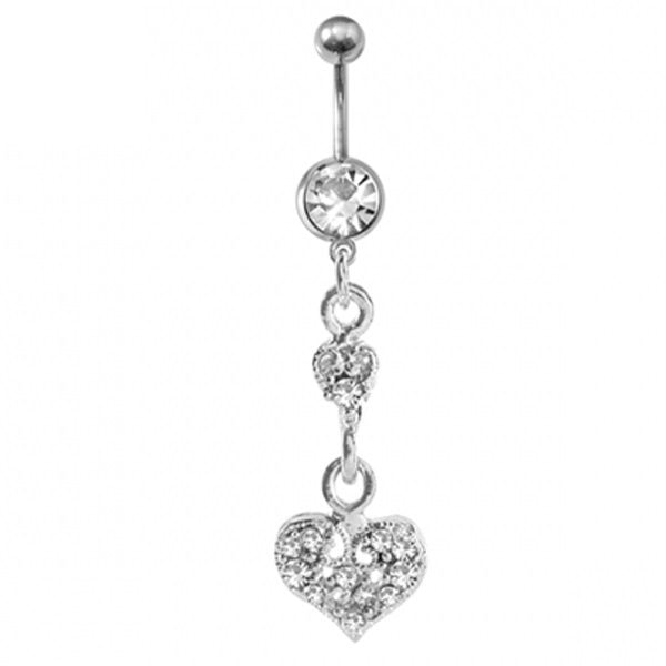 Navle Piercing Hjerte