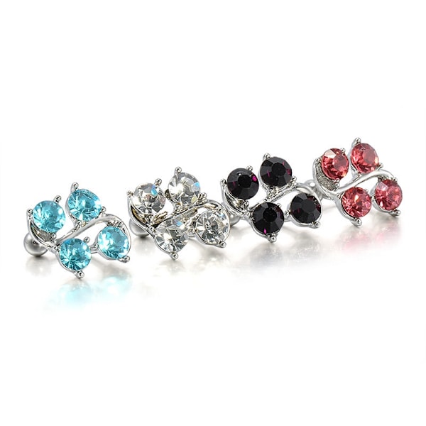 Navle-Belly Button Ring Kropspiercing Smykke AB COLOR	