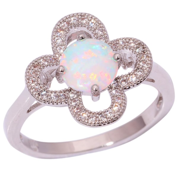 Silversmycken filled ring Brand Opal 17