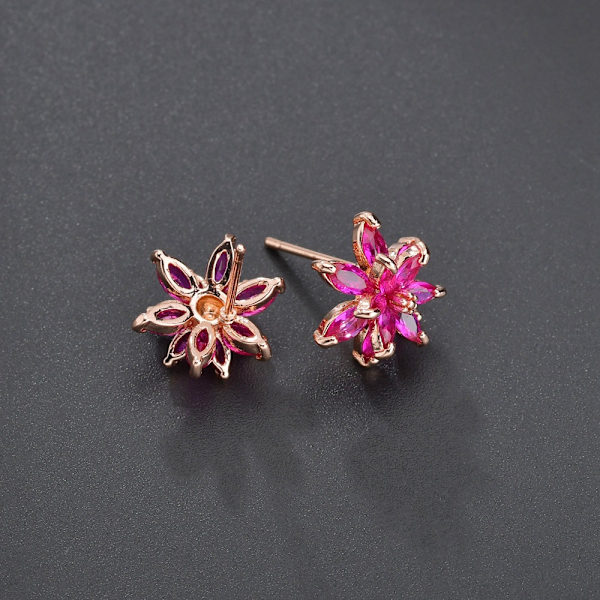 Guldpläterade Örhängen Cubic Zirconia