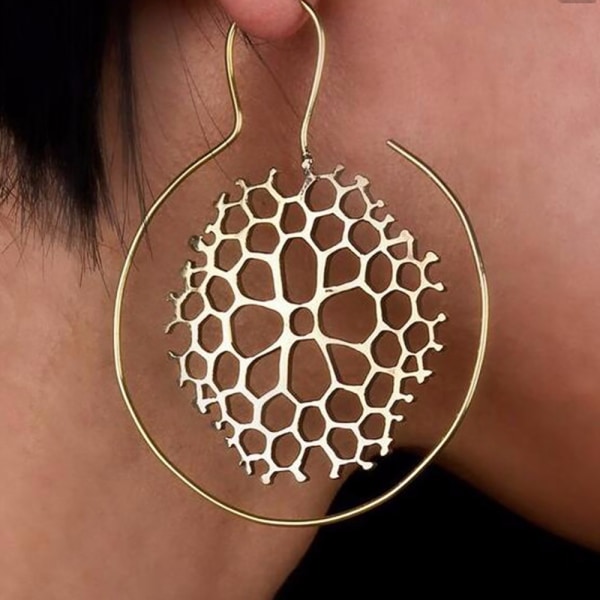 Spiral Örhängen guld