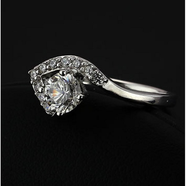 925 silver RING CZ 17