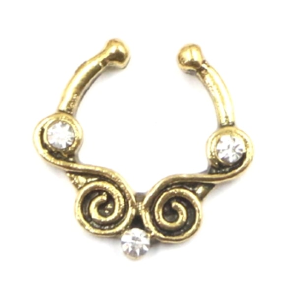 Næseringe Krops Piercing Falsk Septum Clicker
