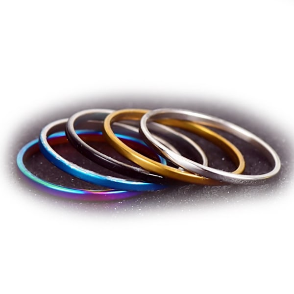 Rostfritt stål ring 5-IN-1 18