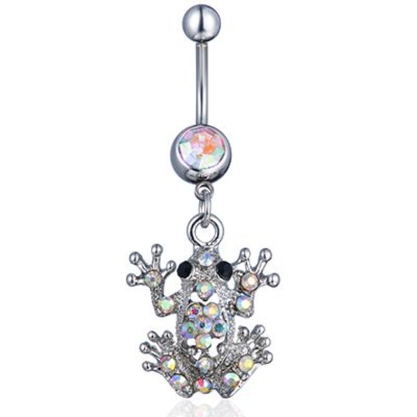 Navelpiercing Groda silver