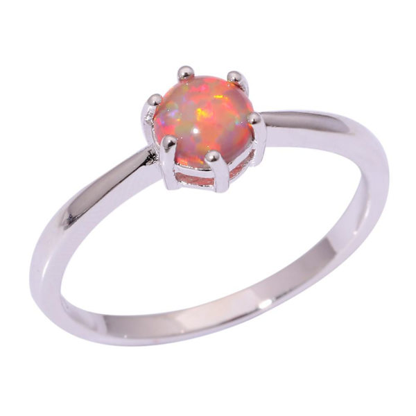 Silversmycken filled ring Brand Opal 18