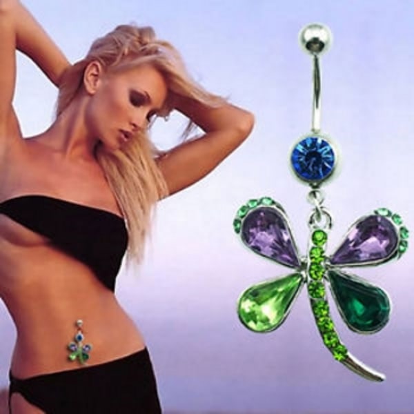 Piercing til Navlen