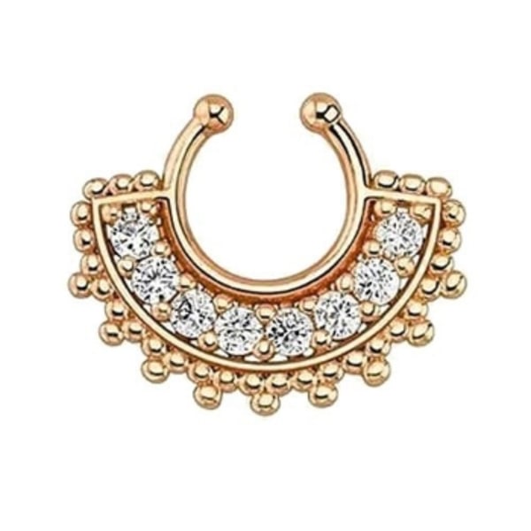 Næseringe Krops Piercing Falsk Septum Clicker