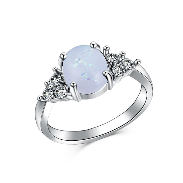 Guldpläterad RING Opal 16