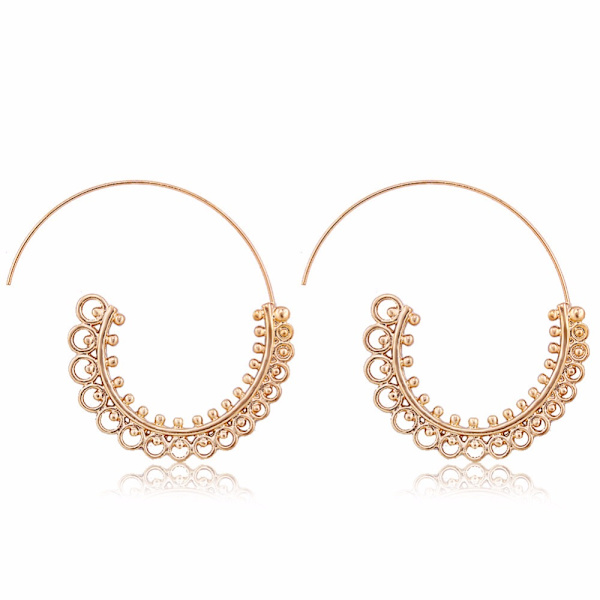 Spiral Örhängen guld
