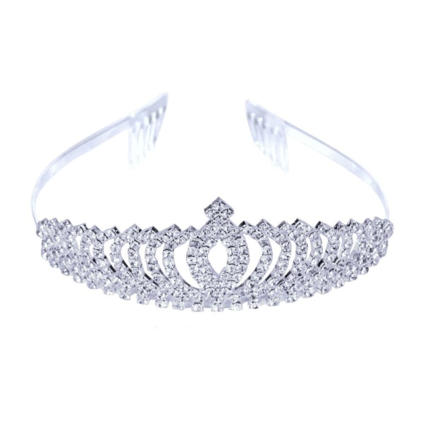 Headband Crystal Tiara Crown Bridal