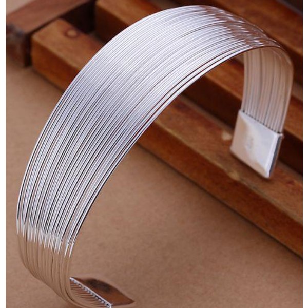 SILVER filled Armband