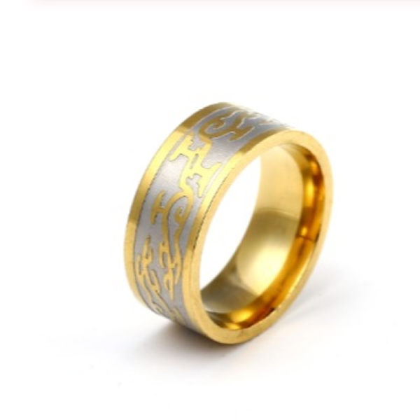 Ringe i rustfrit stål 18
