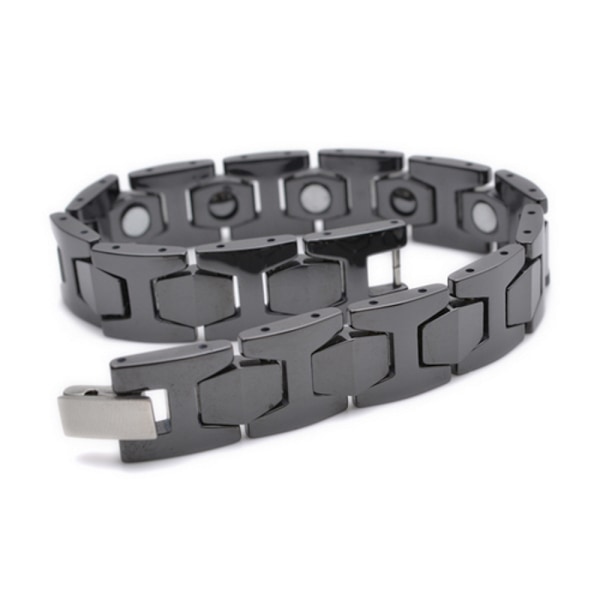 Volfram magnetiskt armband svart