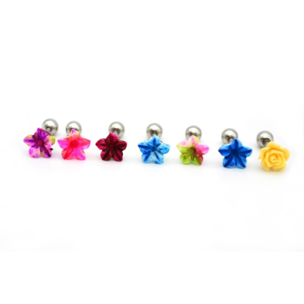 Helix Tragus Piercing 1 kpl ROSA