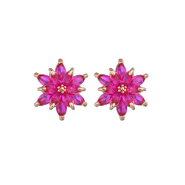 Guldpläterade Örhängen Cubic Zirconia