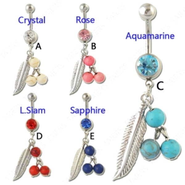 Navlepiercing Smykke Sapphire