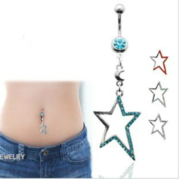 Navle Smykke Piercing MULTICOLOR AB	