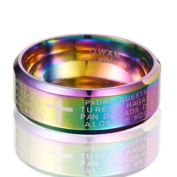 Rustfrit Stål Ring 8MM 22