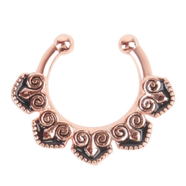 Næseringe Krops Piercing Falsk Septum Clicker