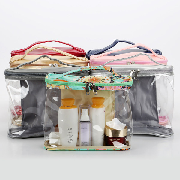 Förvaringsväska Travel Kosmetisk väska vattentät grå