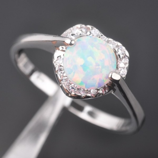 Silversmycken filled ring VIT Brand Opal 17