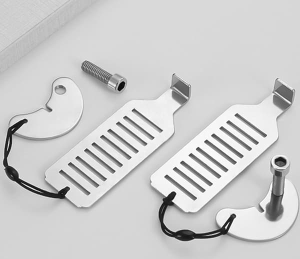 Portable Door Locks, 2-Piece Home Security, Heavy Duty for Travel, Prevents Unauthorized Access