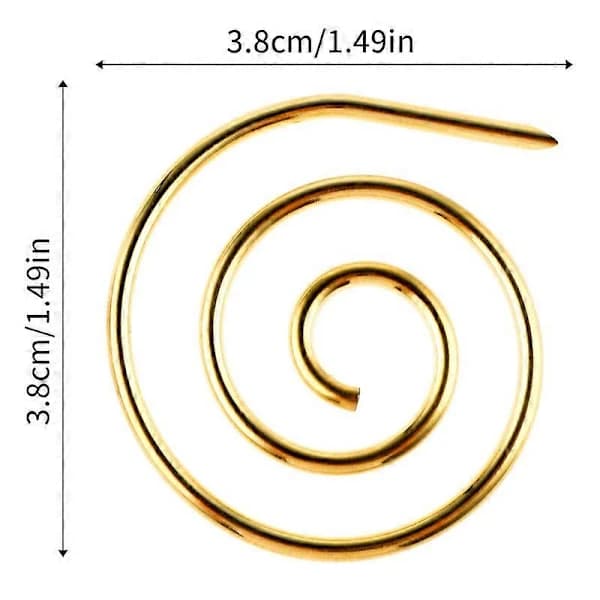 Spiral Kabelstrikkepinner, Kabelpinner for Strikking