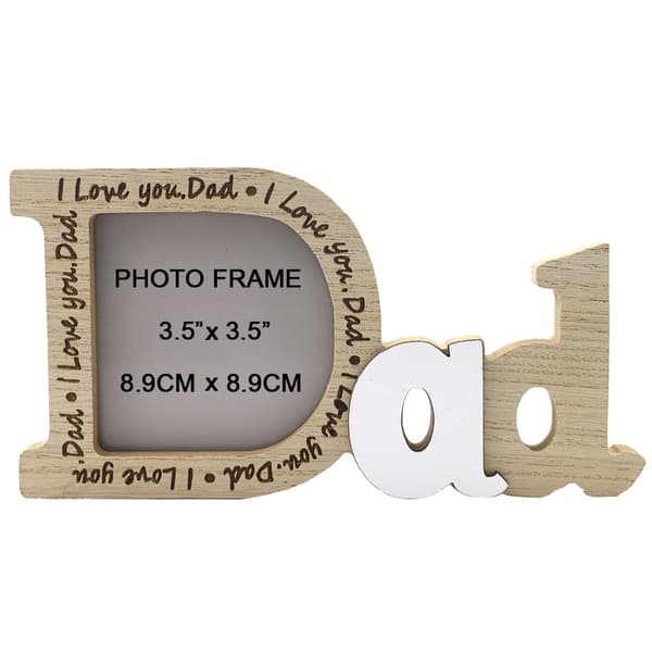 Decorative photo frame for dad, Father's Day gift, a gift from a daughter to her father