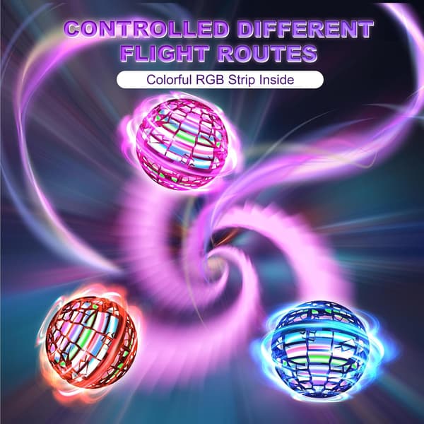 3-delt flyvende ball-lekesett - UFO smart sensor roterende ball