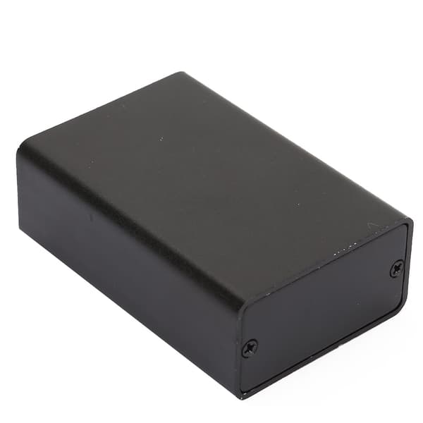 Frosted Black Aluminum Circuit Board Instrument Box Enclosure Electronic Project Box
