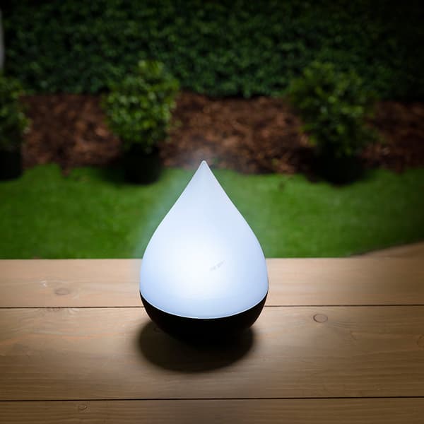 LED-aurinkokennolamppu Droppe D14,5 x 20 cm