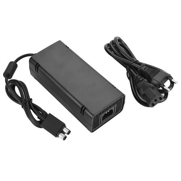 Kraftfuld universel strømadapter til XBOX 360 SLIM (EU-stik)