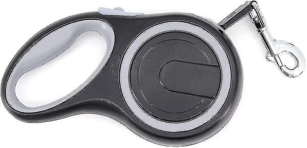 8m Retractable Dog Leash, Automatic Training Leash for Dogs up to 50 kg, Grey