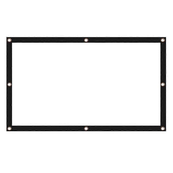 Projector Screen 120 inch 16:9 Foldable Portable Projection Screen for Movies