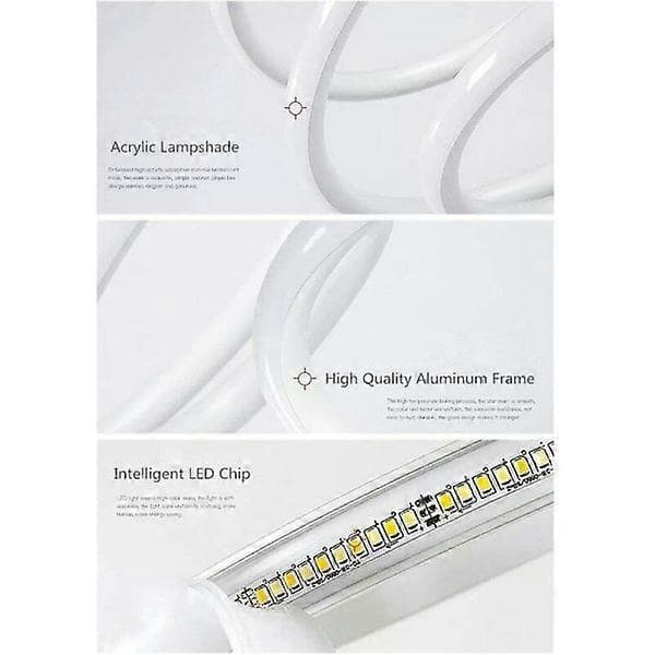 Dæmpbar LED-natlampe, varmhvid belysning, hvid