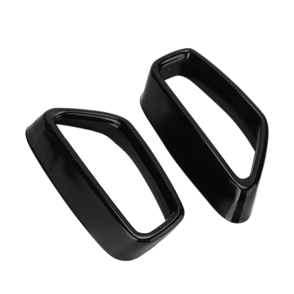 2pcs Exhaust Tip Covers Gloss Black Replacement for 5 Series G30 G38 2018-2021