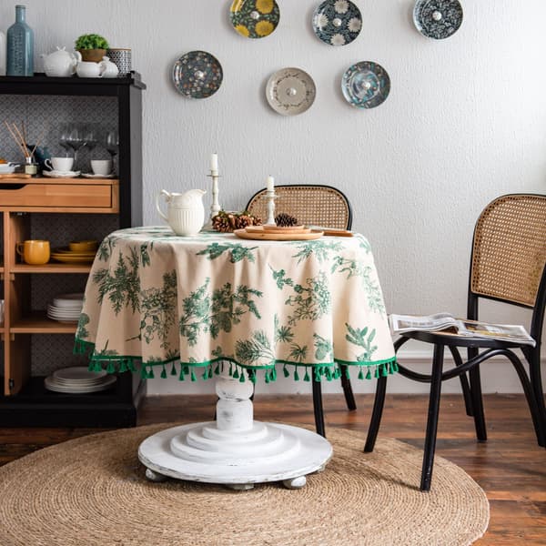 Antistain-dug - Størrelse: Rund diameter 150 cm