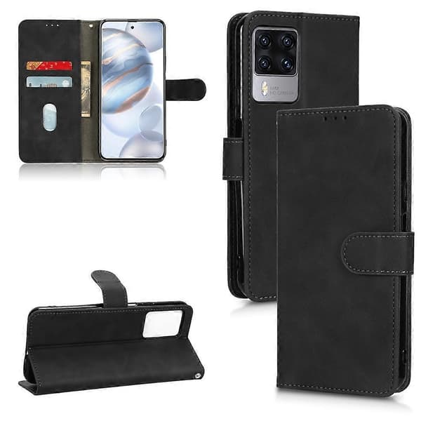 Til Cubot X50 Hudfølelse Magnetisk Flip Læder Telefoncover