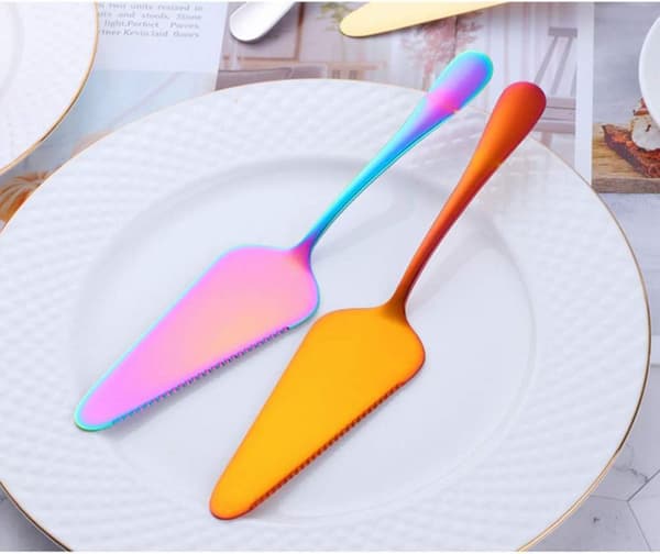 Paikake Serveringsspade i Rustfritt Stål, Pizzaspade, Illusjon