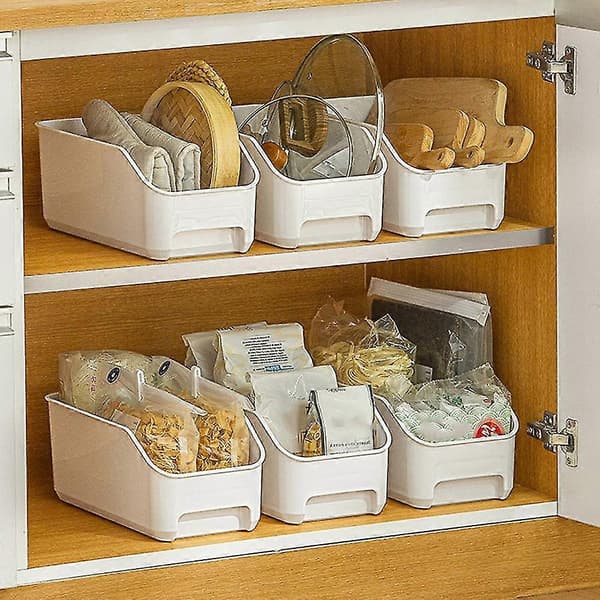 Kitchen Organizer Toy Storage Container Drawer Shelf Basket Rack For Cabinet Wardrobe Storage Accessories