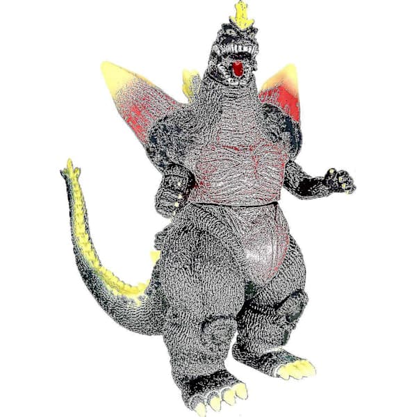 Space Godzilla -toimintahahmo, 1994 elokuvan hirviösarjan Spacegodzilla pehmeä vinyyli