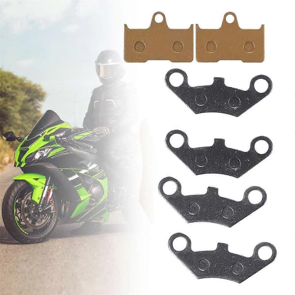 6 stk. for- og bagbremseklodser erstatning til Cfmoto CF500 CF600 X5 X6 X8 U5 ATV UTV