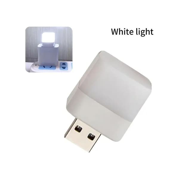 Mini USB-kontakt, LED-lampe, bærbar datamaskinlader, liten bok, øyebeskyttelse, skrivebordsbelysning