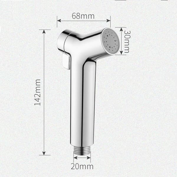 Adjustable Bidet Hand Shower for Toilets - Flexible Sprayer for Various Applications